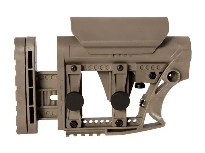 AR-15 Stock Assembly Adjustable Carbine Length FDE - photo 3