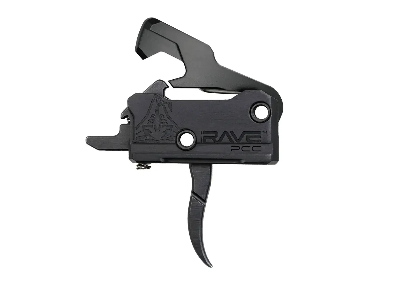 Rave PCC Drop-In Curved Trigger With Anti-Walk Pins Black - photo 2