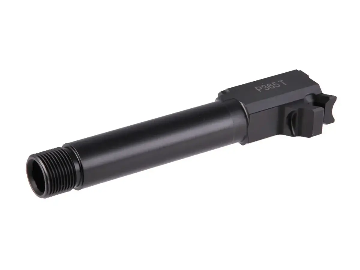 BRN Pistol Barrel For Sig P365, 9mm, Thread, Black Nitride