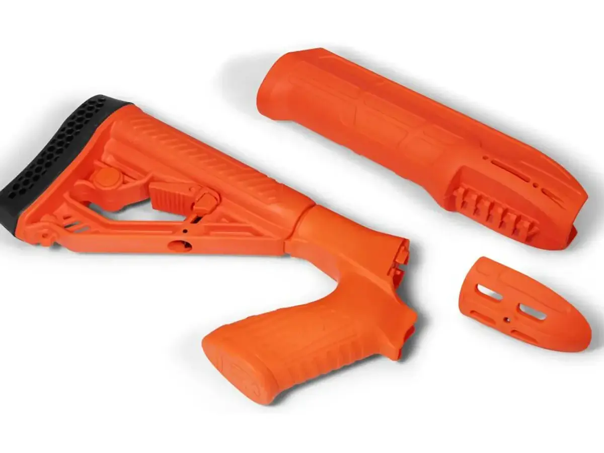 EX Performance Adj Stock & Forend for Moss 500/590/88 Orange - photo 2