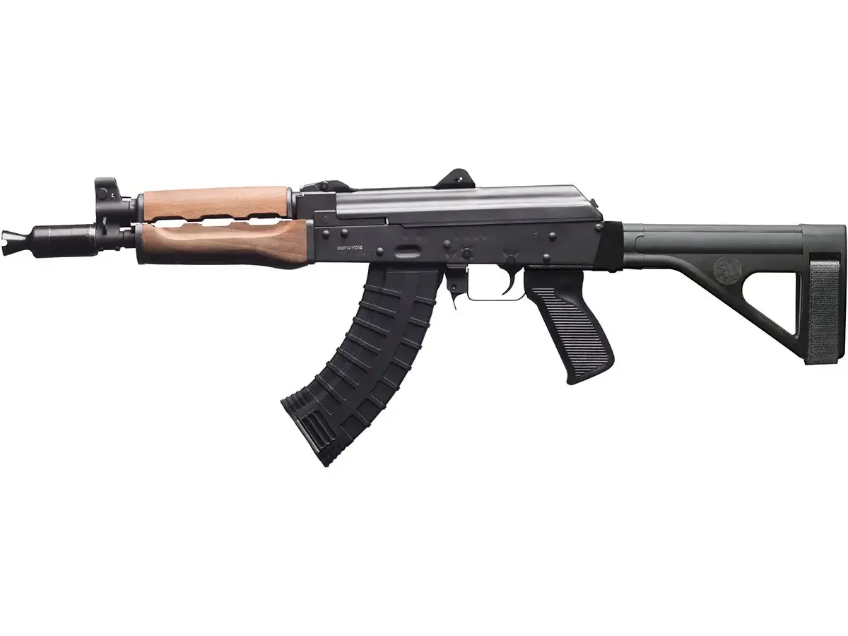 SOB-47 Fixed Pistol Stabilizing Brace for AK47/74 Black