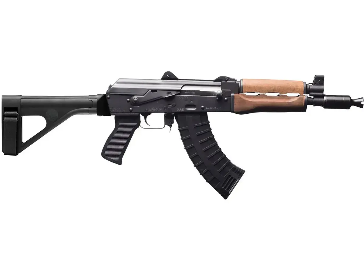SOB-47 Fixed Pistol Stabilizing Brace for AK47/74 Black - photo 2