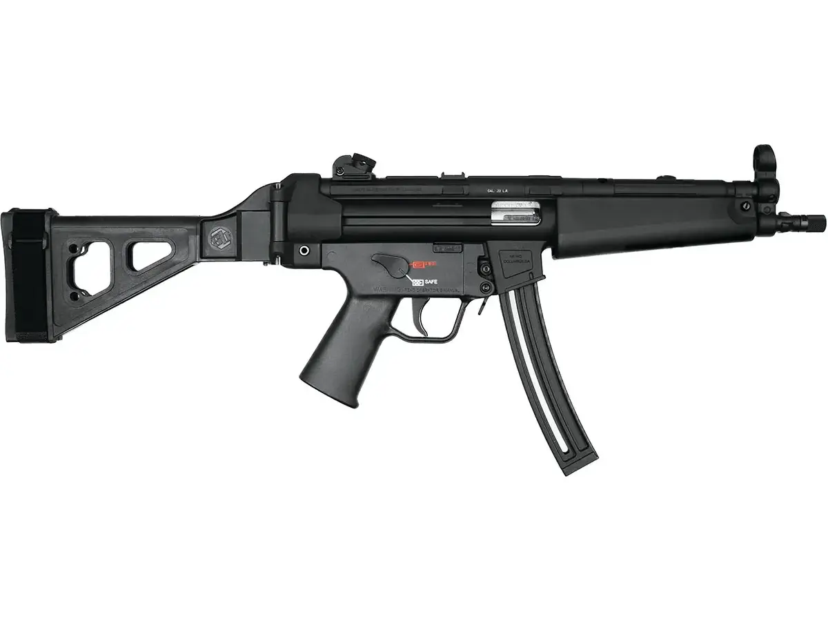 SBT5-22 22LR Side-Folding Pistol Stabilizing Brace for MP5 - photo 4
