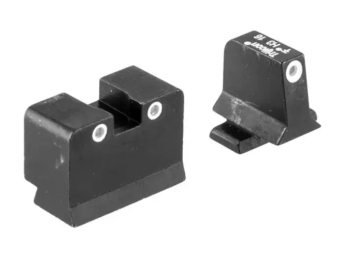 Night Sight Set, White Front & Rear, Sig Sauer 9mm/357SIG - photo 2