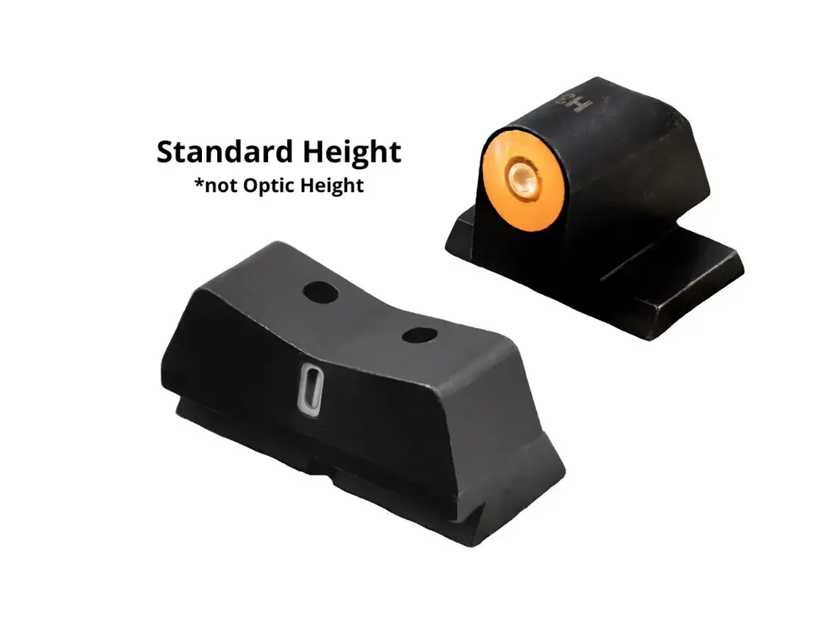 DXT 2 Big Dot Optic Ready For S&W M&P Full/Compact Orange