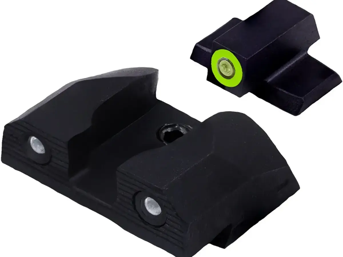 R3D 2.0 Night Sights for S&W Bodyguard 2.0 BLK/Green