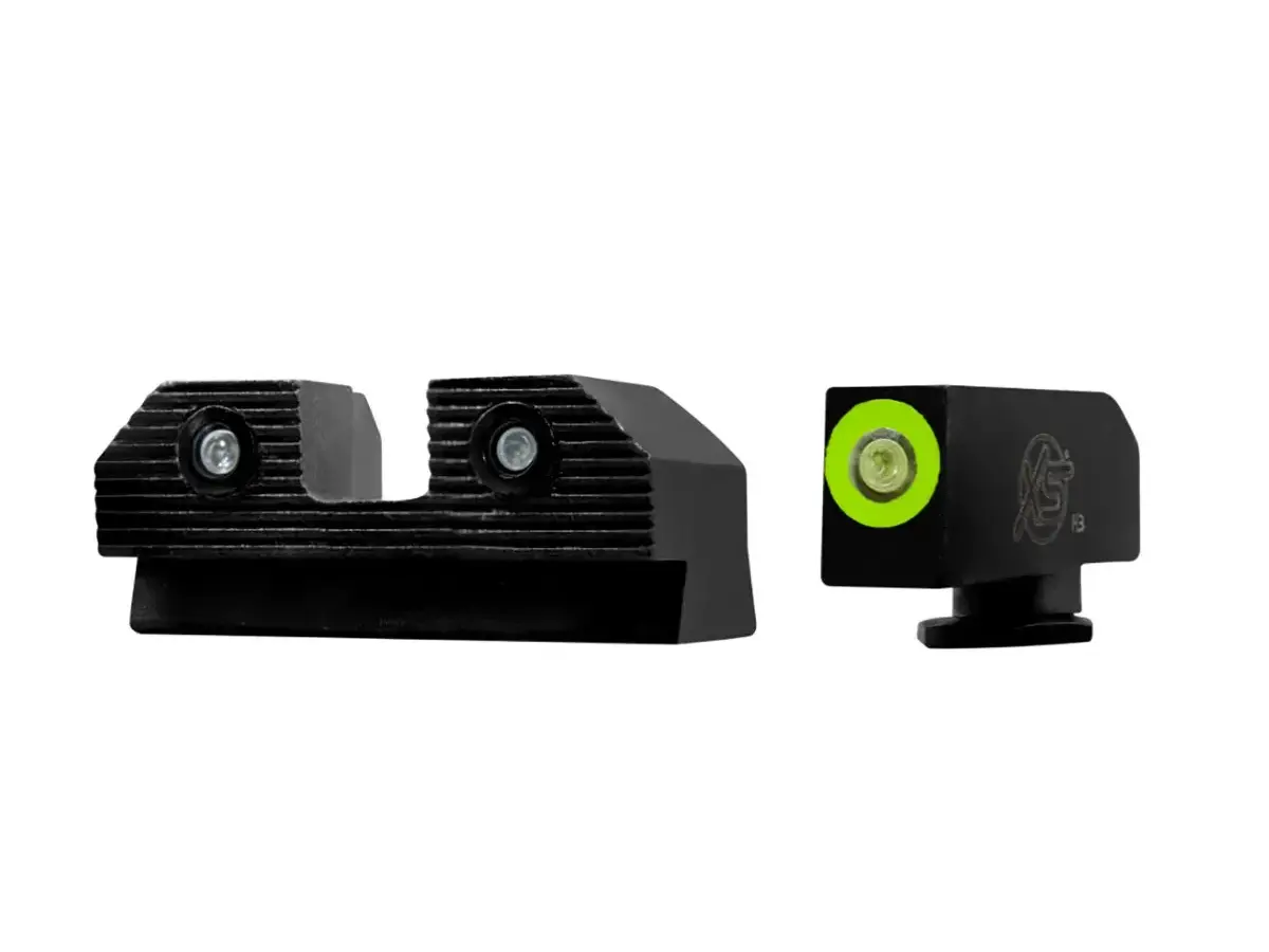 R3d 2.0  Standard Height Night Sights Glock 20/30S/41 Green