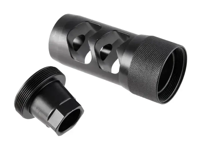 30 Caliber HELLFIRE 2P (6.5mm-30) Muzzle Brake, Black - photo 2