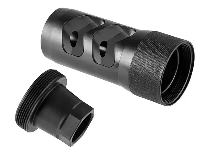 9mm HELLFIRE 2P Muzzle Brake, Black - photo 2