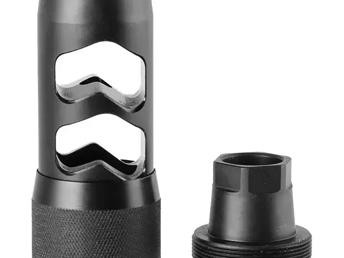 9mm HELLFIRE 2P Muzzle Brake, Black - photo 3