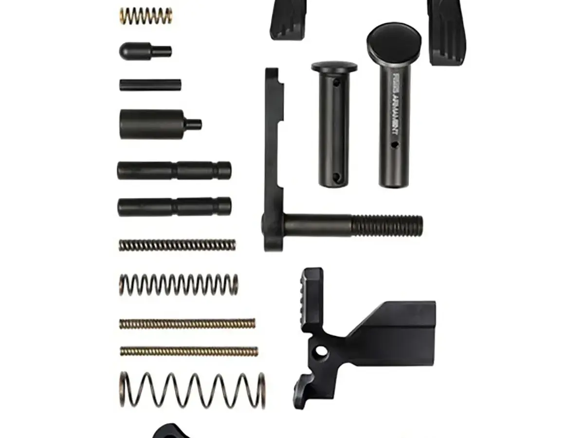 Premium Lower Parts Kit for AR-15 Black