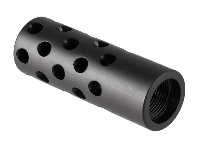 Quiet Muzzle Brake 30 Caliber 5/8-24 Steel Matte Blued - photo 3