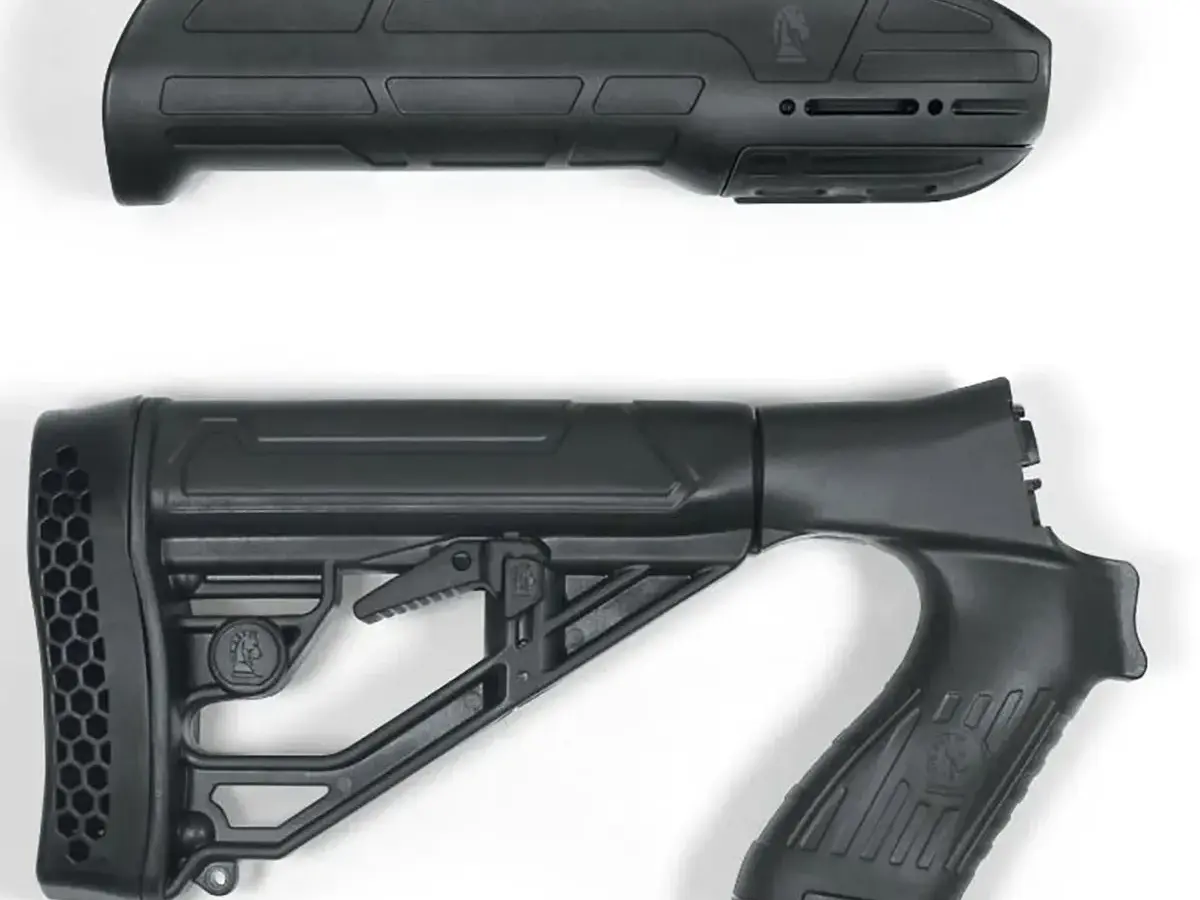 EX Performance Adj Stock & Forend for Mossbrg 500/590/88 BLK - photo 2