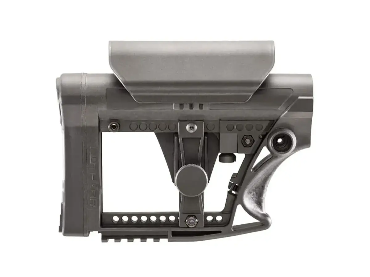 MBA-4 Carbine Buttstock With Cheek Rest Black
