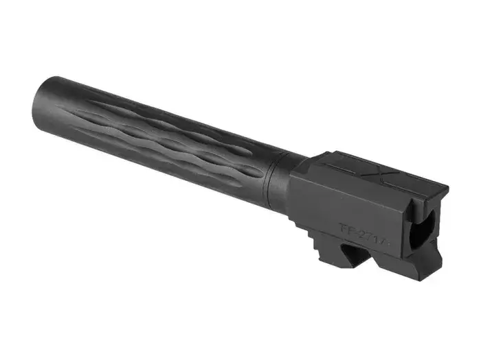 Match 9mm Non-Thread Flame BBL for Glock-17 Gen 1-4 Black - photo 2