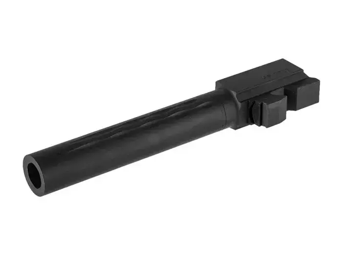 Match 9mm Non-Thread Flame BBL for Glock-17 Gen 1-4 Black - photo 3