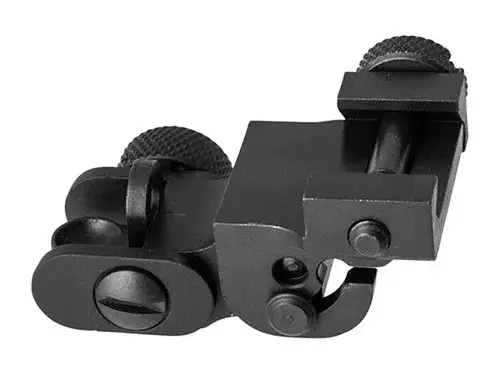 AR-15  Flip-Up  Tactical Rear Sight Black - photo 4