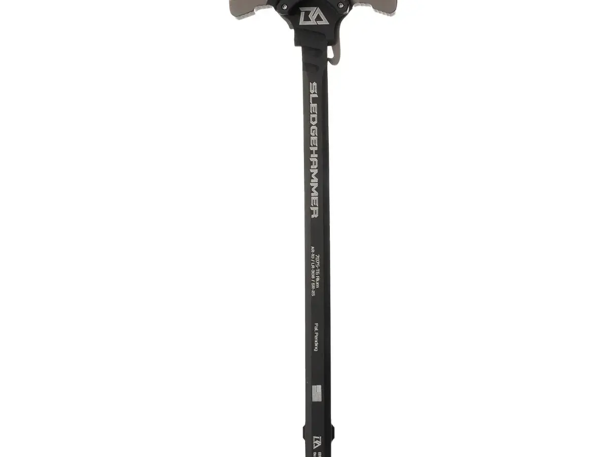Sledgehammer Ambidextrous Charging Handle for AR-308 Gray