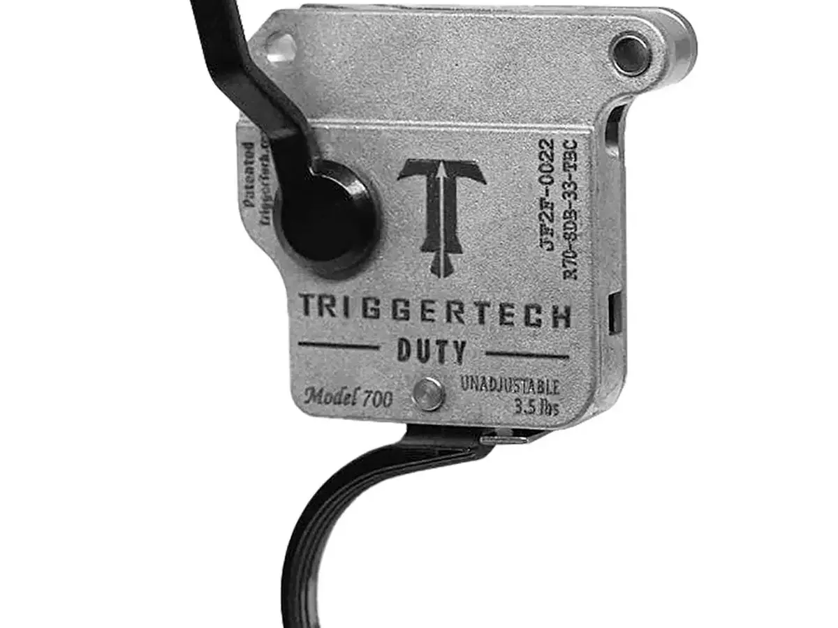 Remington 700 Duty Trigger With Bolt Release Stainless/Black