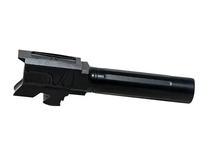 Match 9mm Non-Thread Straight BBL for Glock 43/43X Black - photo 4