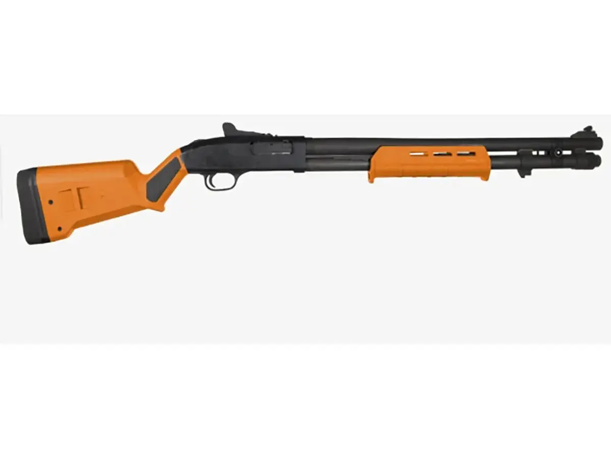 SGA Buttstock Ambidextrous for 12GA Mossberg 500/590 Orange - photo 7
