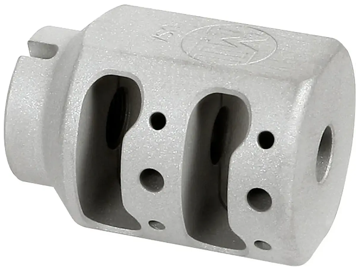 Alpha Tank Brake - Stainless - 1/2x28-9mm