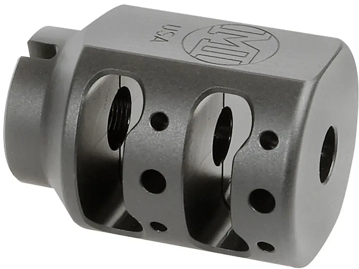 Alpha Tank Brake - Black Nitride - 1/2x28-9mm