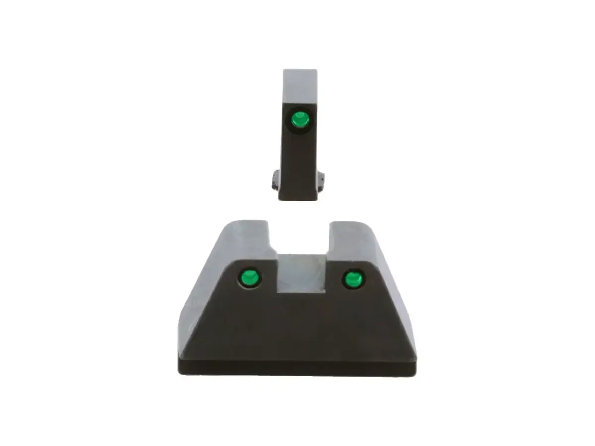 2XL Opt Comp 3Dot Sights Trit/Blk OL .350"F/.429"R for Glock