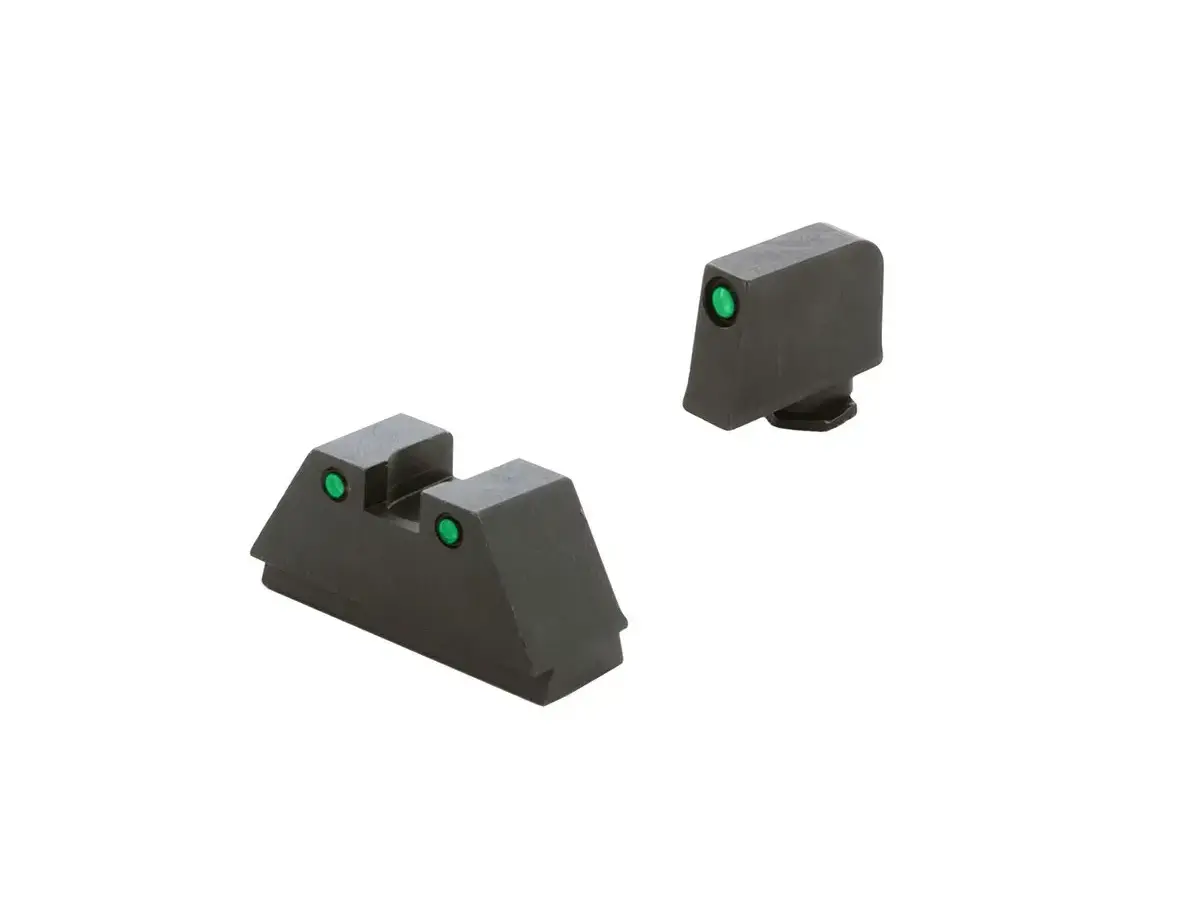 XL Opt Comp 3-Dot Sights Trit/Blk OL .315"F/.394"R for Glock
