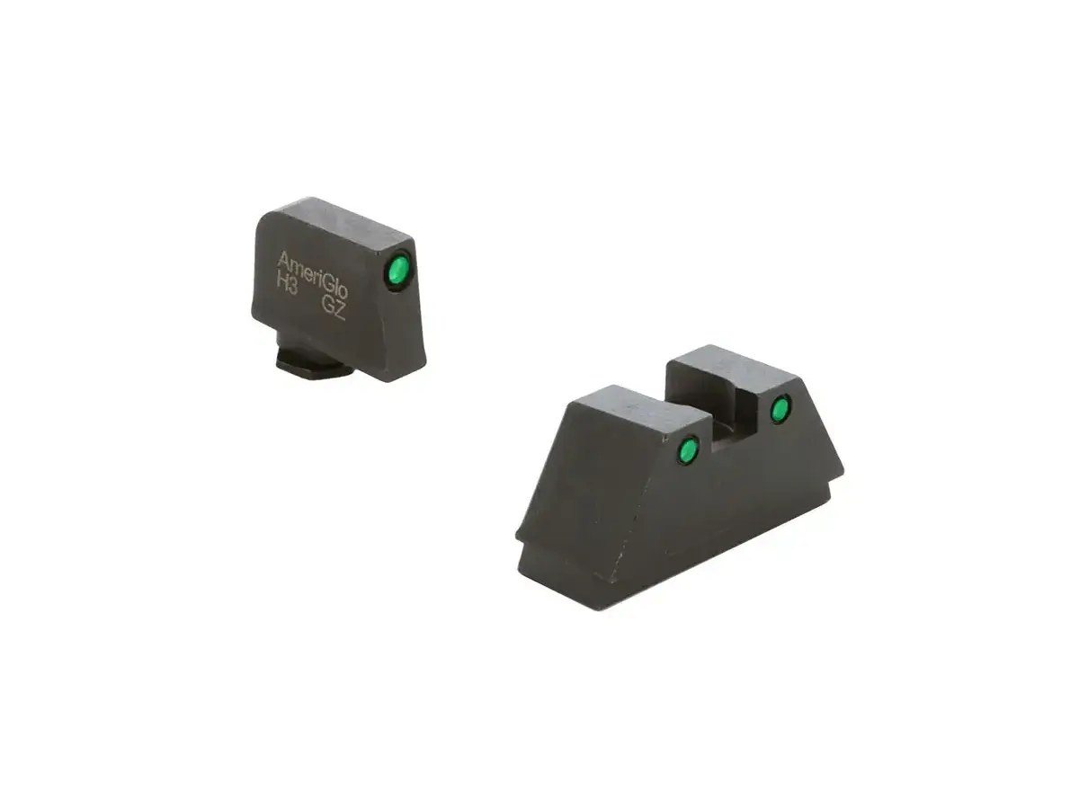 XL Opt Comp 3-Dot Sights Trit/Blk OL .315"F/.394"R for Glock - photo 3