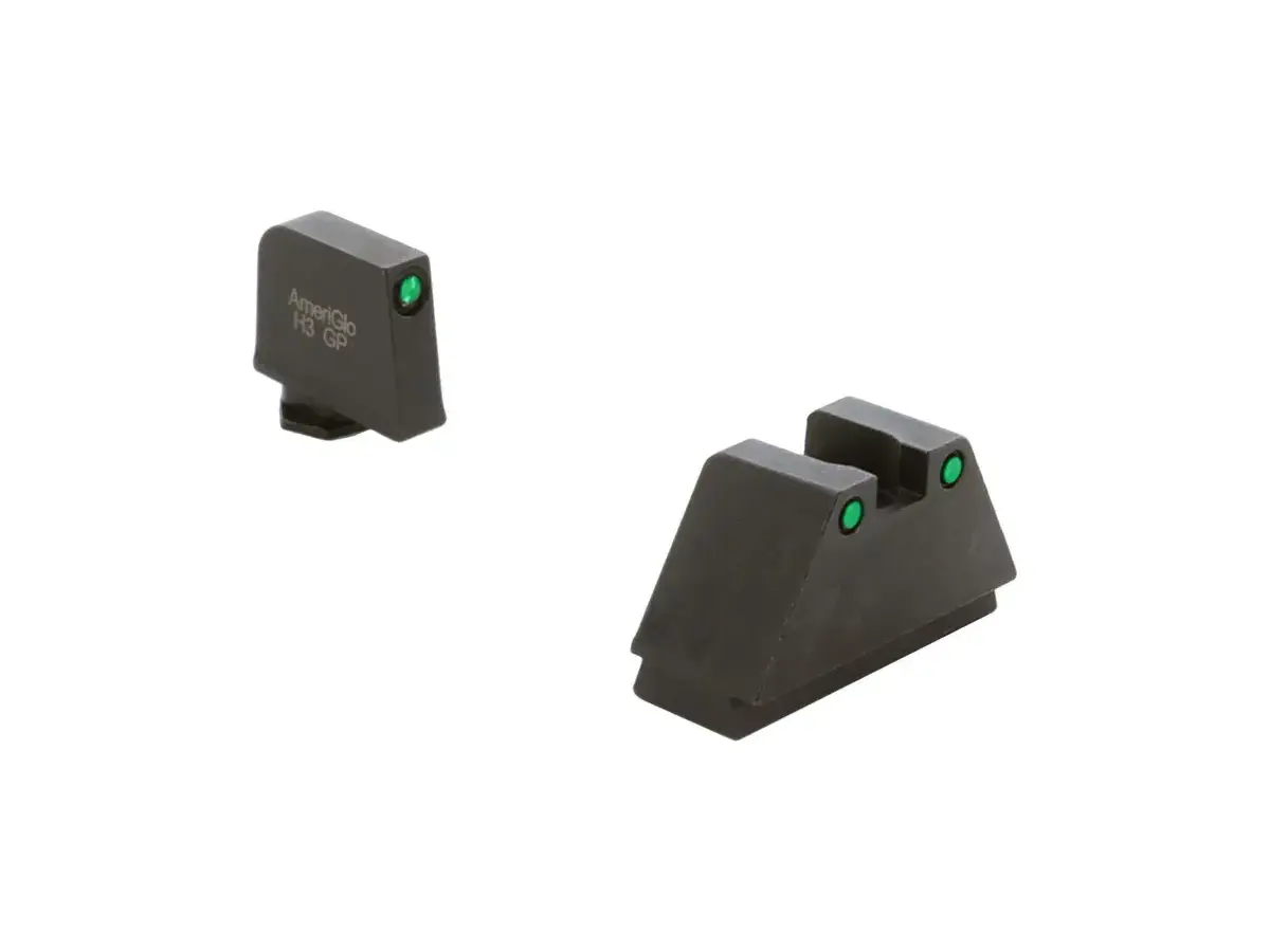 3XL Opt Comp 3Dot Sights Trit/Blk OL .365"F/.451"R for Glock - photo 2