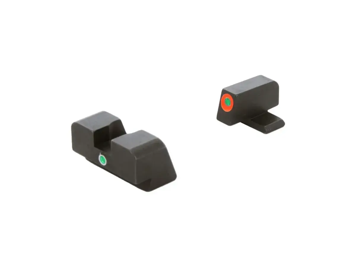 i-Dot Sight Set Orange Outline for FN High Power Black