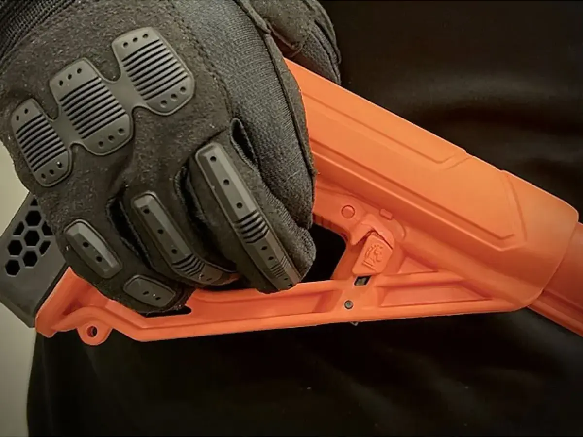 EX Performance Adj Pistol Grip Stck for Remington 870 Orange - photo 3