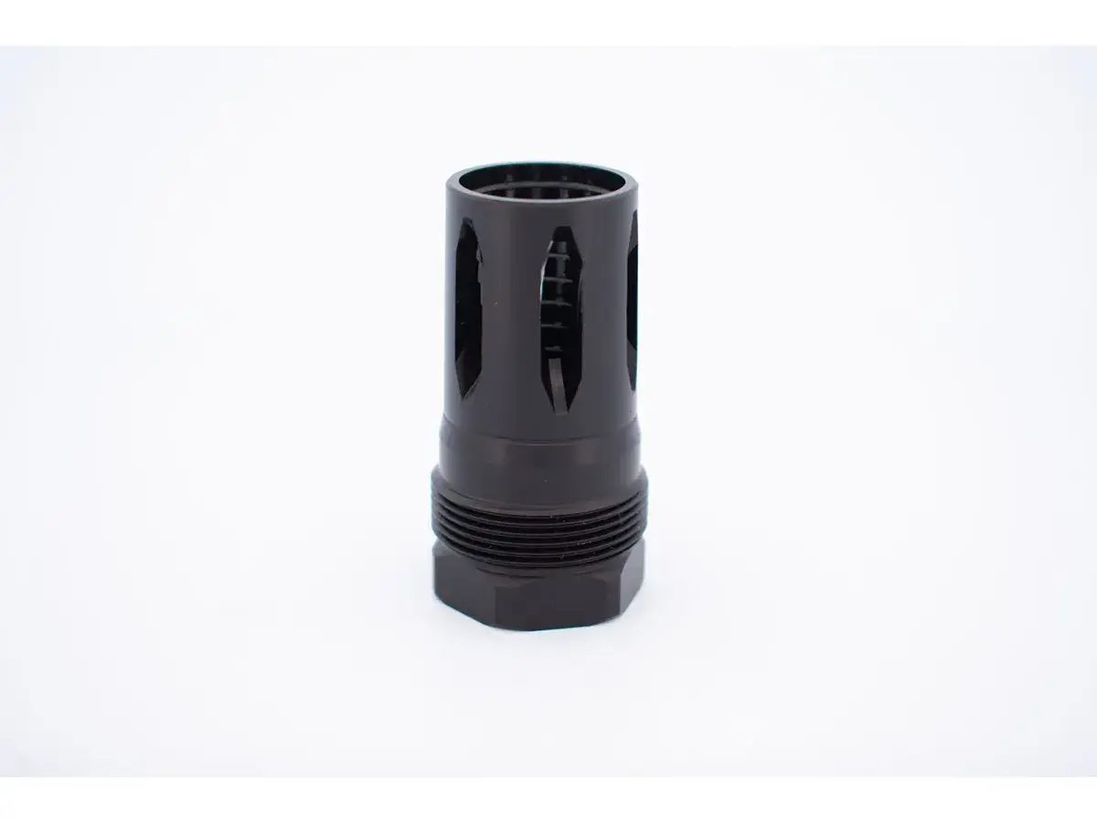 R2S Flash Hider M18x1.5 Threads Taper Shoulder Black - photo 4