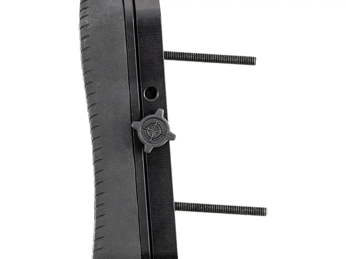 Vertical Adjustment Buttpad Black