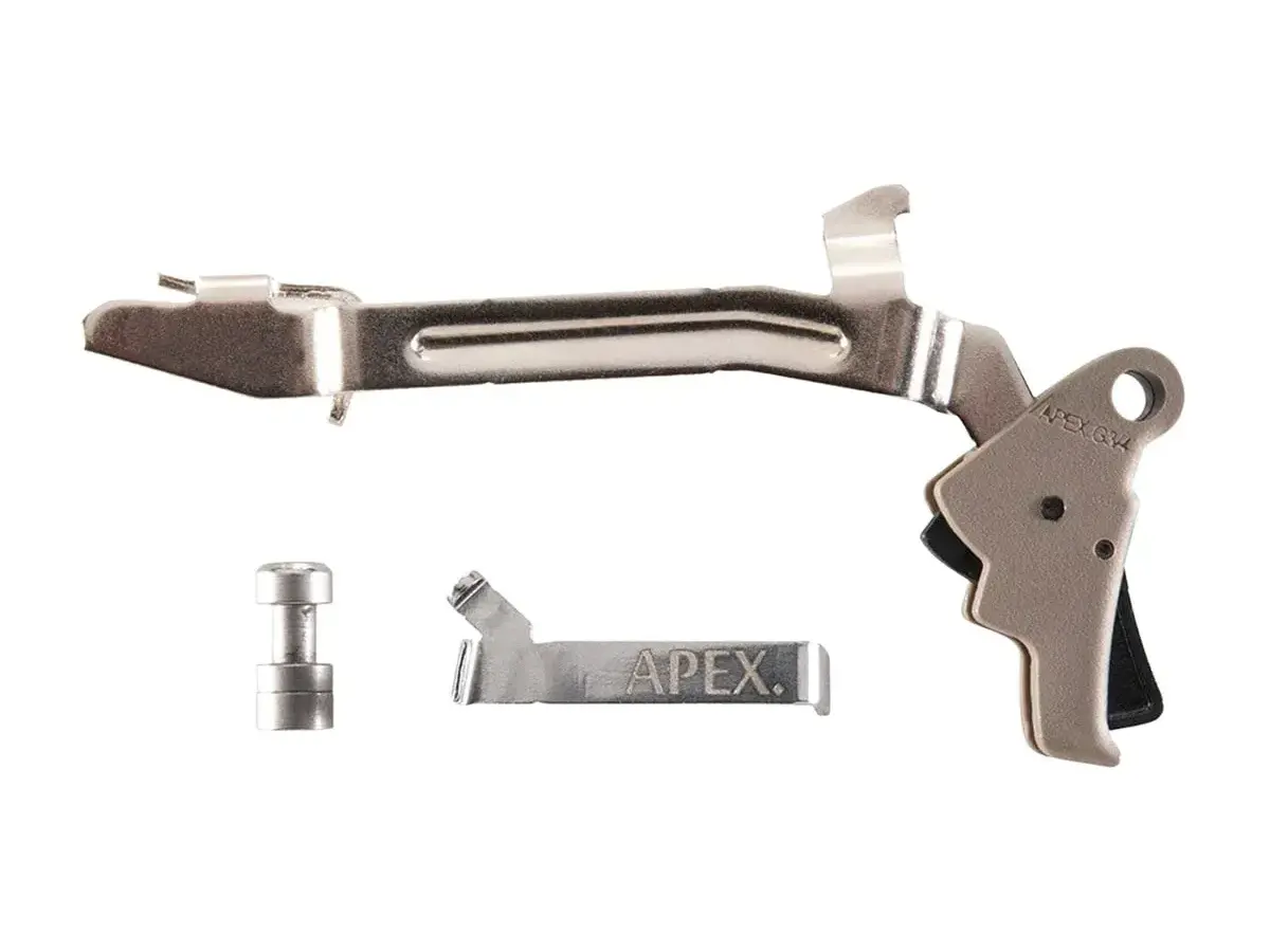 Polymer Trigger Kit for Glock Gen 3/4 FDE