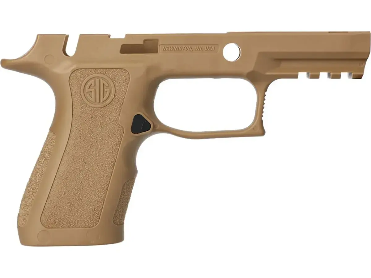 Grip Module P320-X Compact w/Manual Safety 9/40/357 Coyote - photo 2
