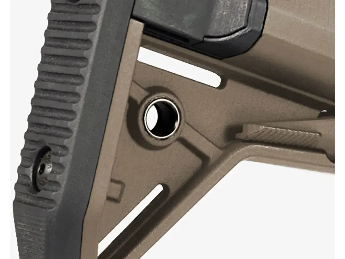 MOE SL-S Collapsible Mil-Spec Carbine Stock for AR-15 FDE - photo 2