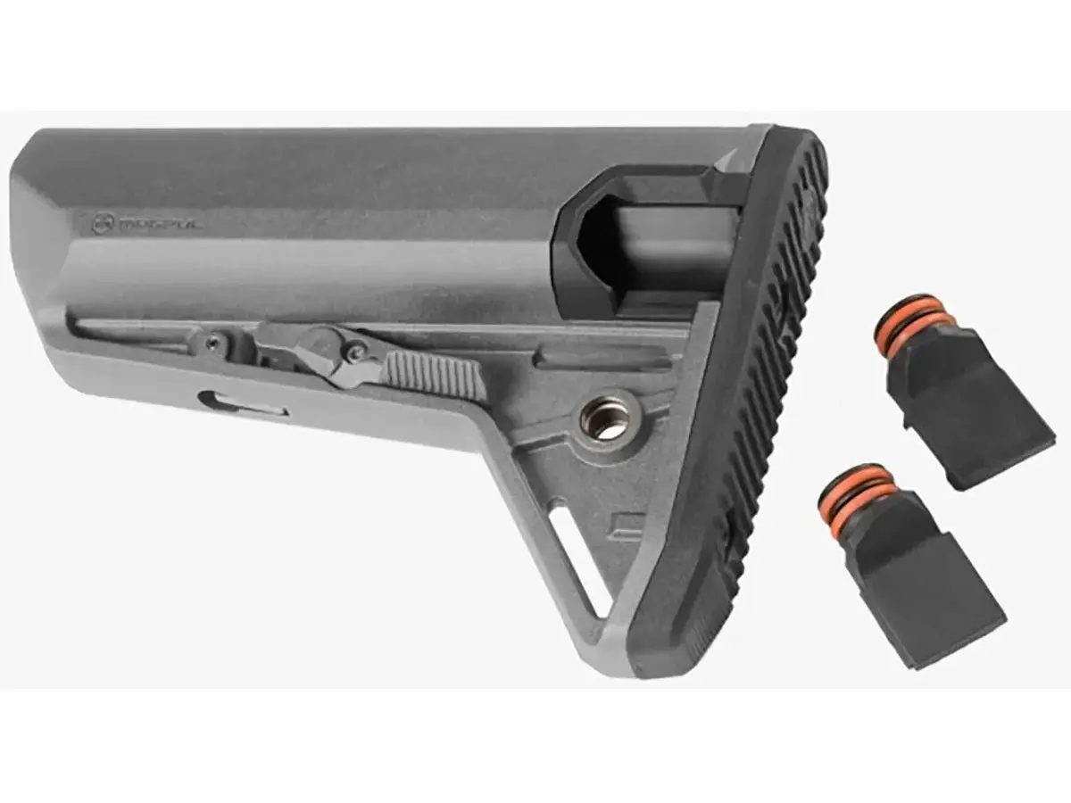 MOE SL-S Collapsible Mil-Spec Carbine Stock for AR-15 Gray - photo 2