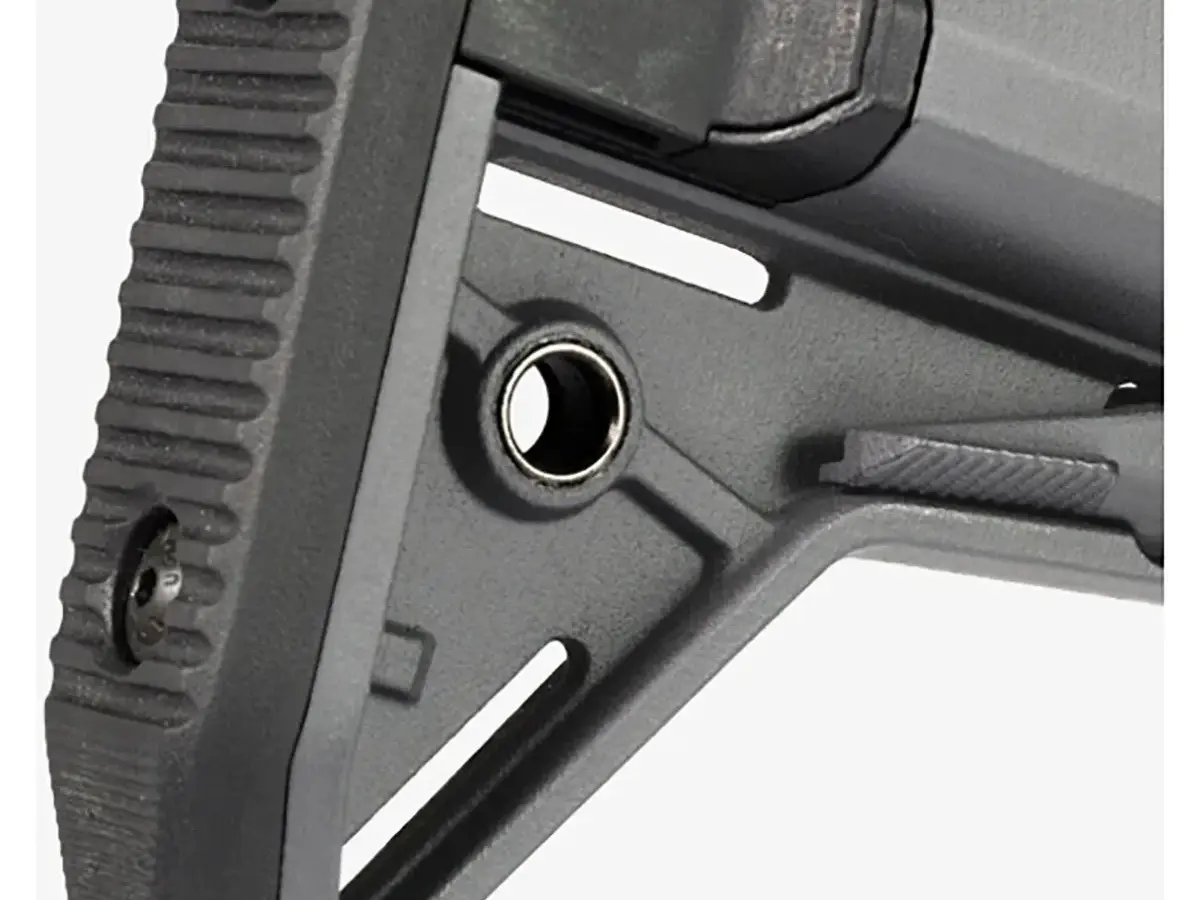MOE SL-S Collapsible Mil-Spec Carbine Stock for AR-15 Gray - photo 3