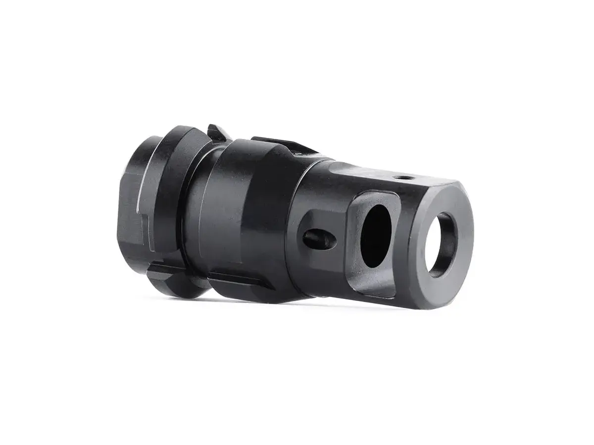KeyMicro Muzzle Brake 9mm 1/2"x28 Threads Black