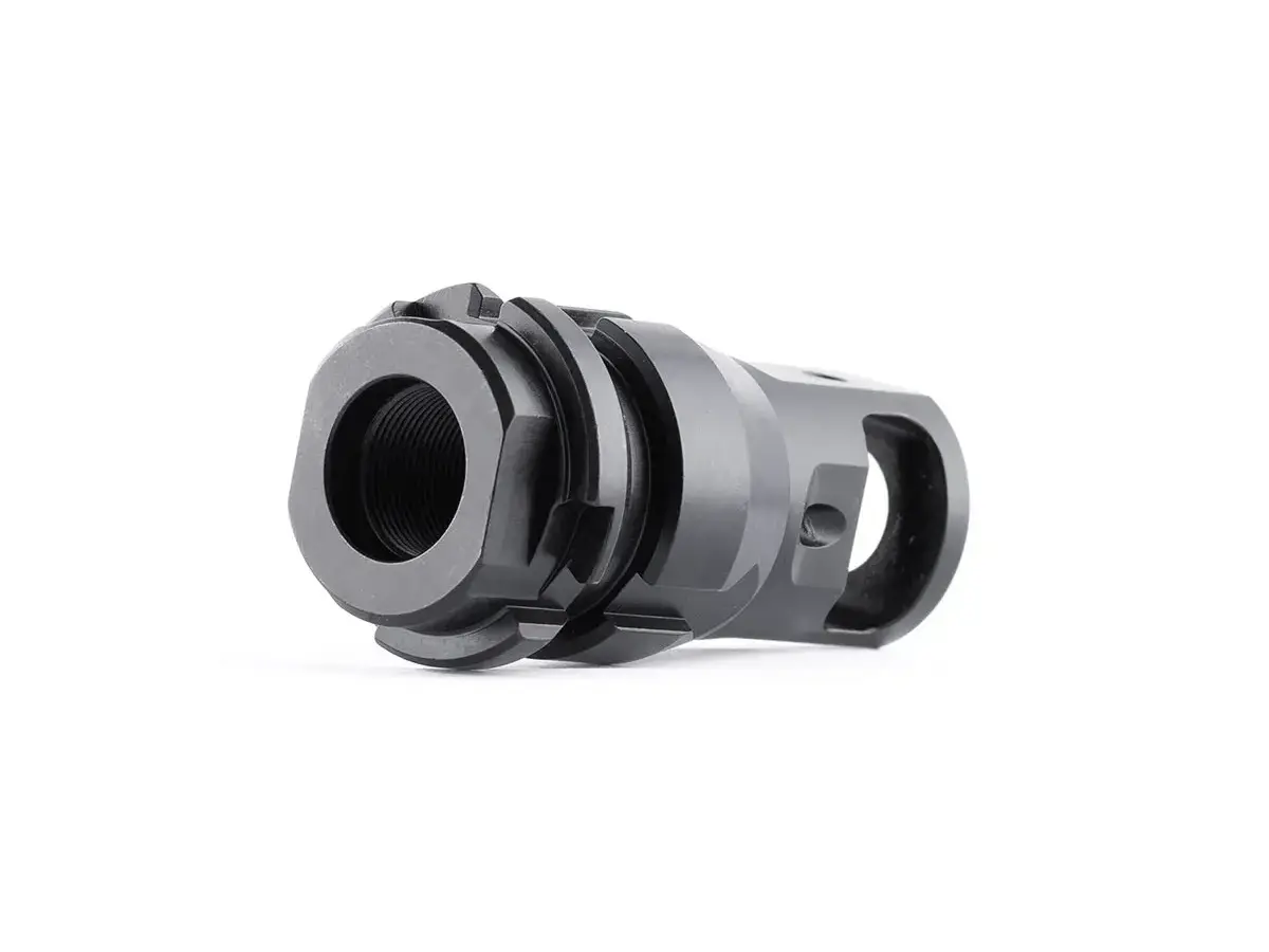 KeyMicro Muzzle Brake 9mm 1/2"x28 Threads Black - photo 2