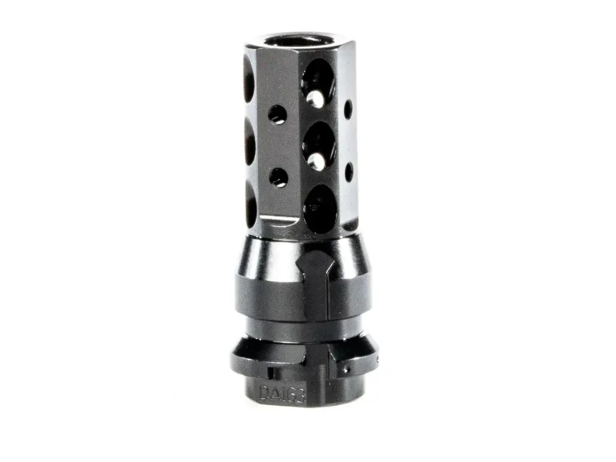 KeyMo Muzzle Brake 46 Caliber 11/16"x24 Threads Black - photo 3