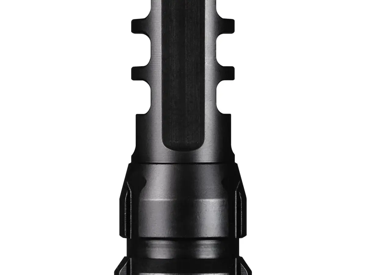 KeyMo Muzzle Brake 338 Caliber M18x1 Threads Black