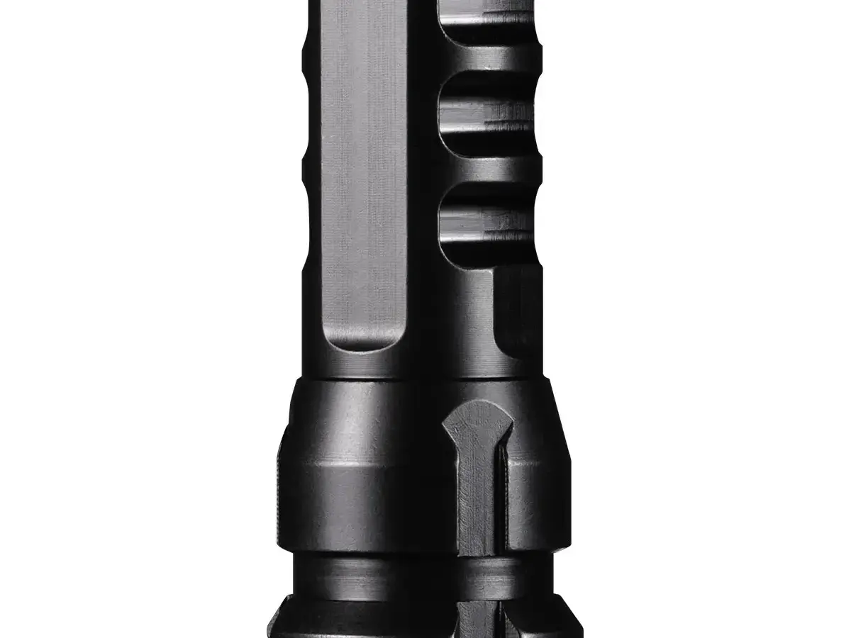 KeyMo Muzzle Brake 338 Caliber M18x1 Threads Black - photo 2