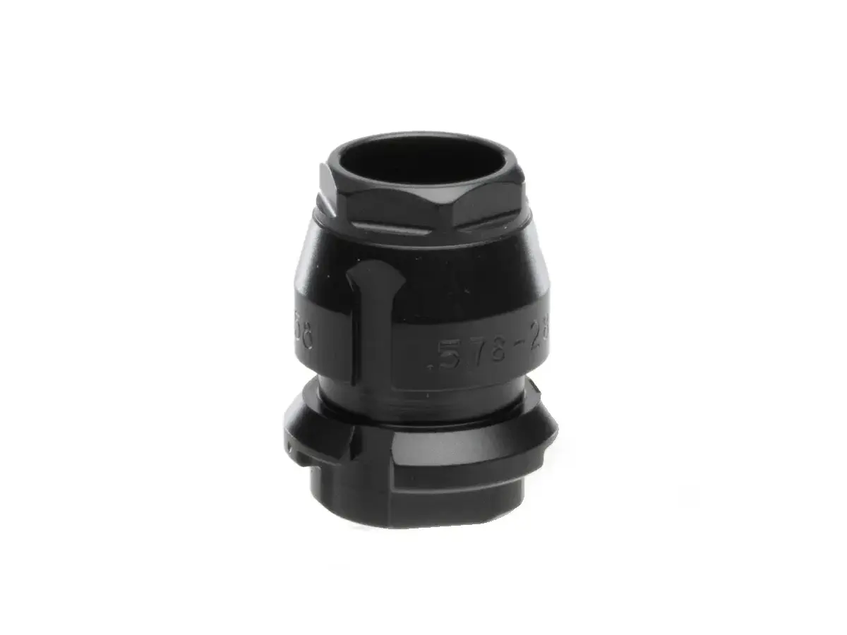 KeyMo Zero Flash Hider 45 Caliber .578"x28 Threads Black - photo 3