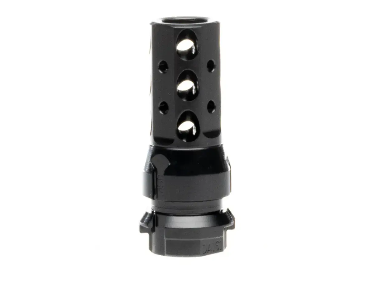 KeyMo Muzzle Brake 46 Caliber 5/8"x24 Threads Black