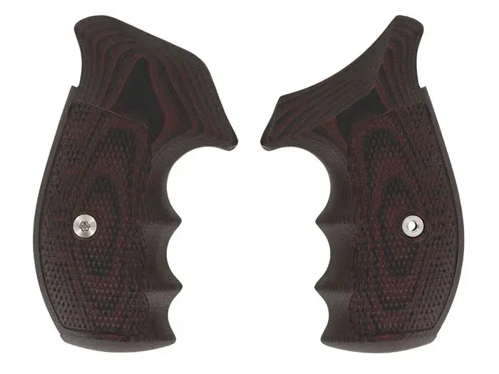 S&W N-Frame, Tac Diamond, Round Butt, Black Cherry