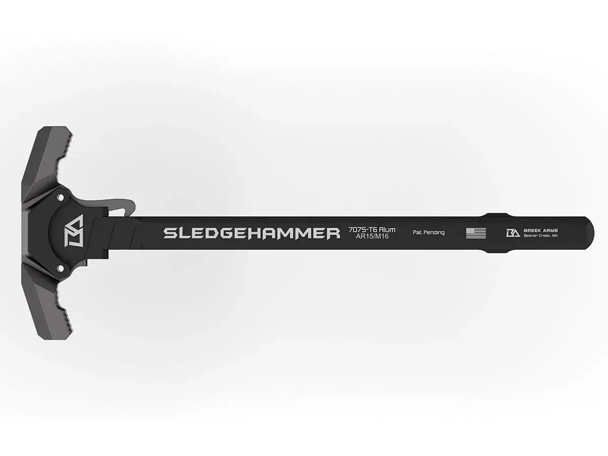 AR-15 Sledgehammer Ambi Charging Handle Gray