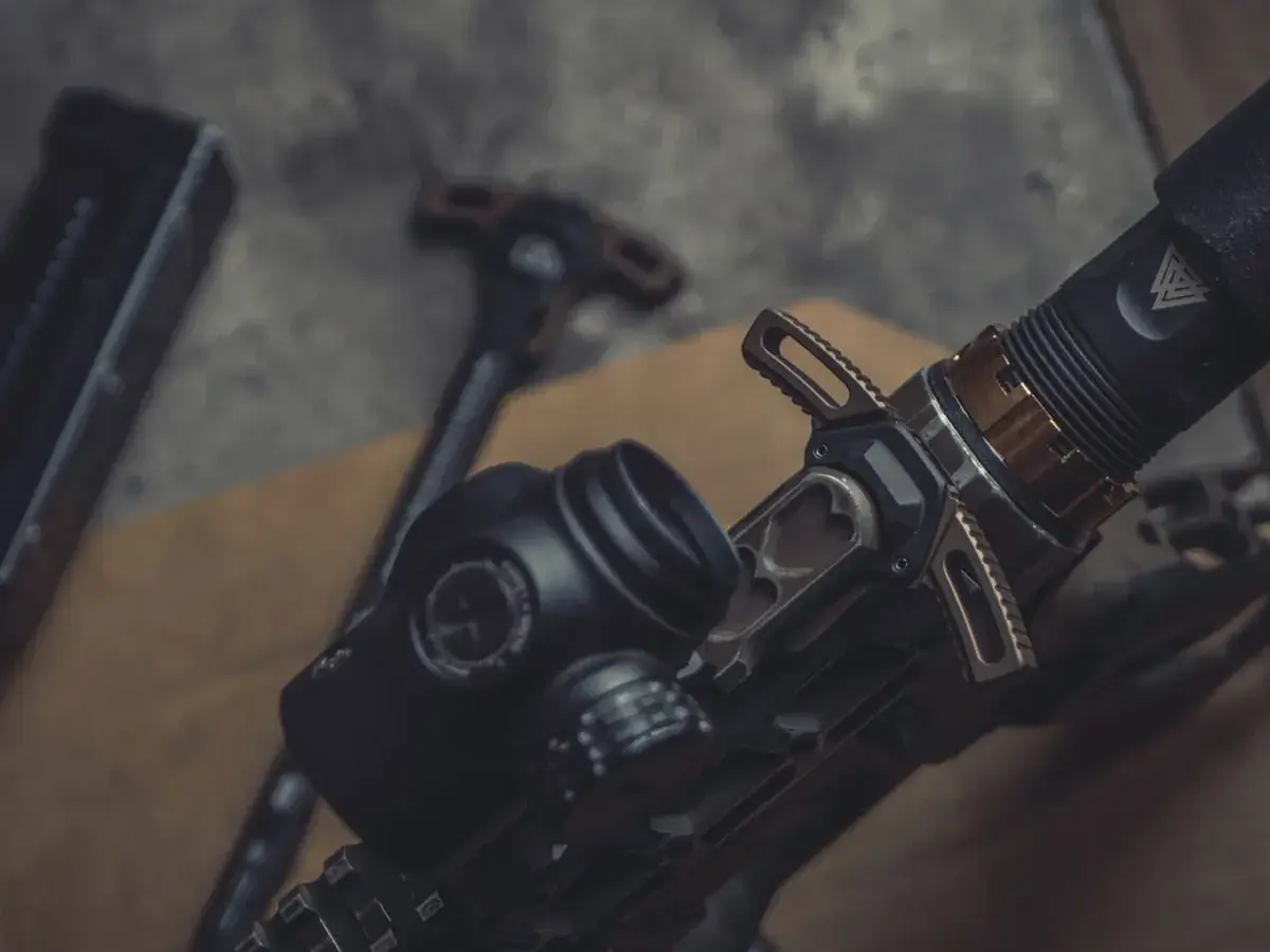 AR 308 Warhammer Mod2 Ambidextrous Charging Handle FDE - photo 9